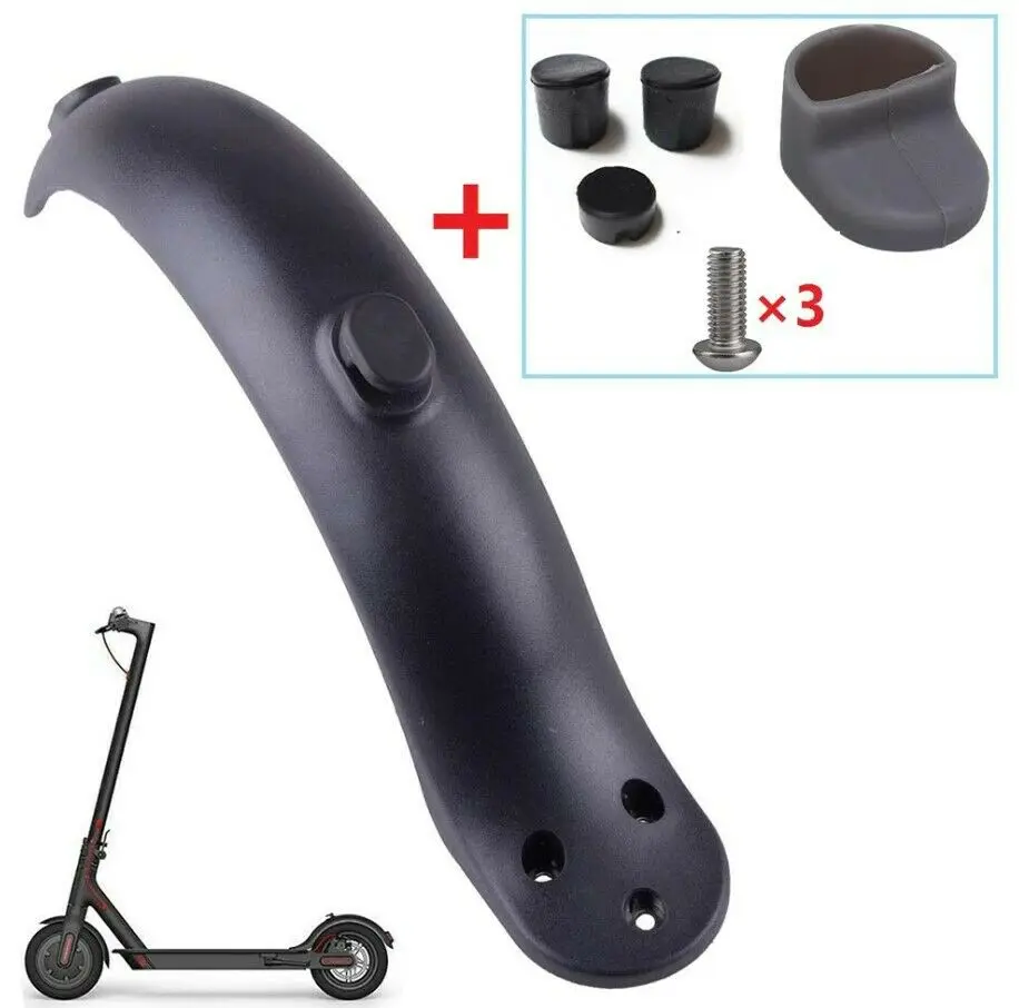 

Durable Scooter Mudguard for Xiaomi Mijia M365 M187 Pro Electric Scooter Tire Splash Fender with Rear Taillight Back Guard