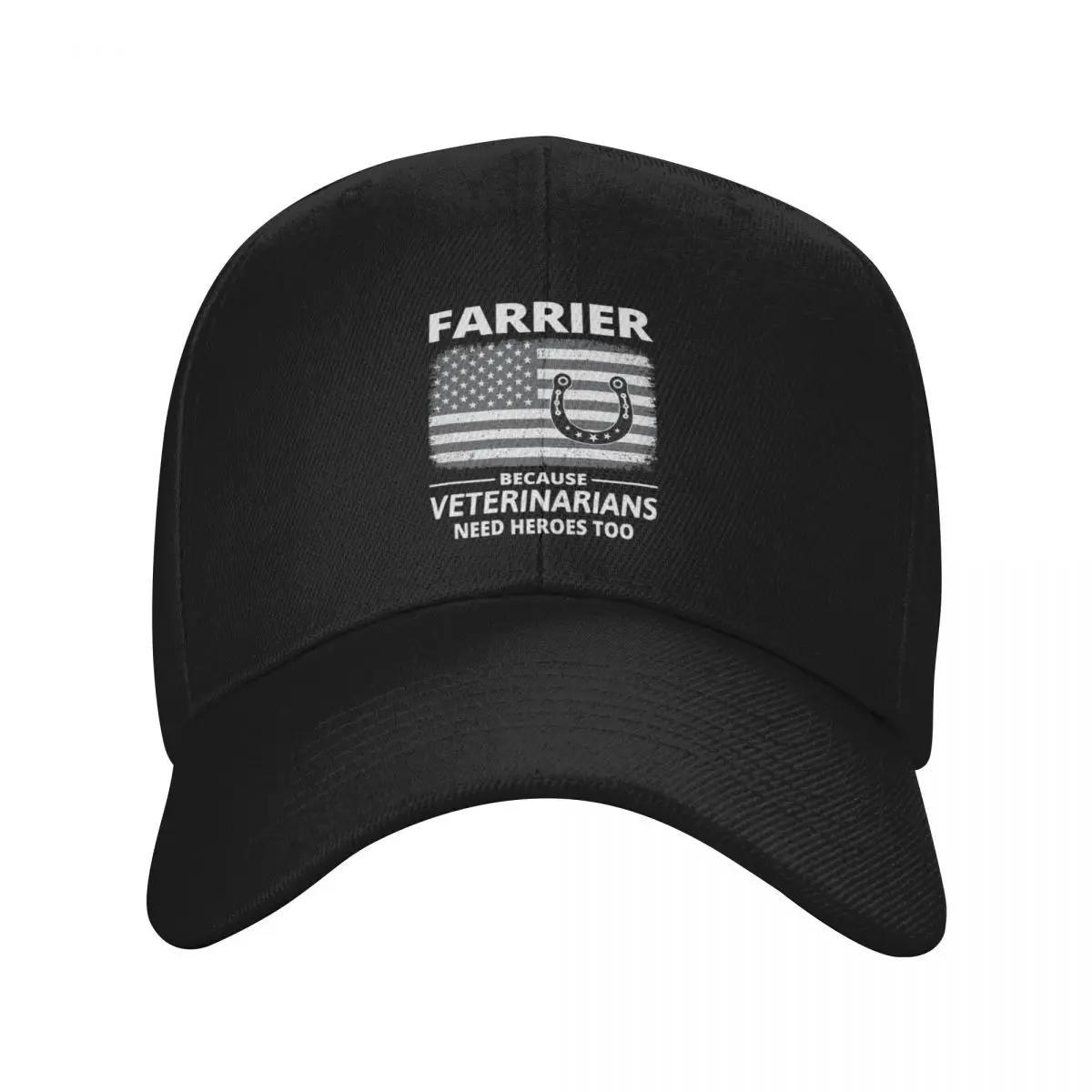 Gorra de béisbol patriótica con bandera americana de Farrier del 4 de julio, gorra personalizada | -F- |   cumpleaños Sombreros de mujer para el sol Hombres