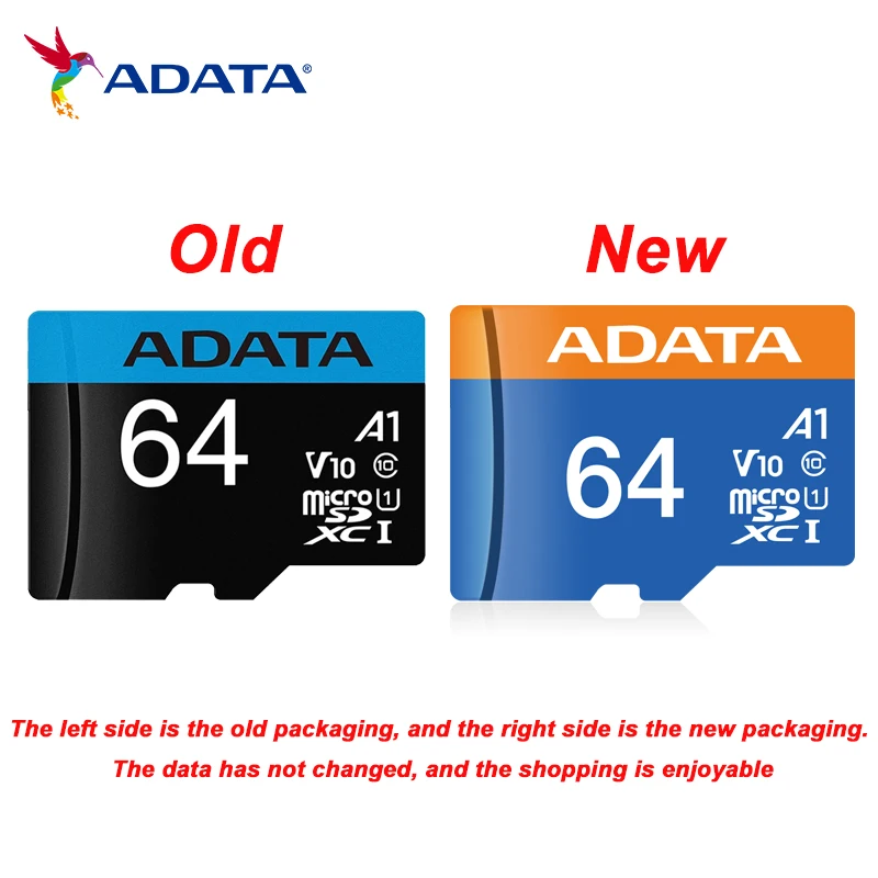 ADATA SDXC Micro Card 32GB 64GB 128GB 256GB A1 V10 U1 Class 10 UHS I Memory Card Microsd Card Flash Card Storage Card For Phone