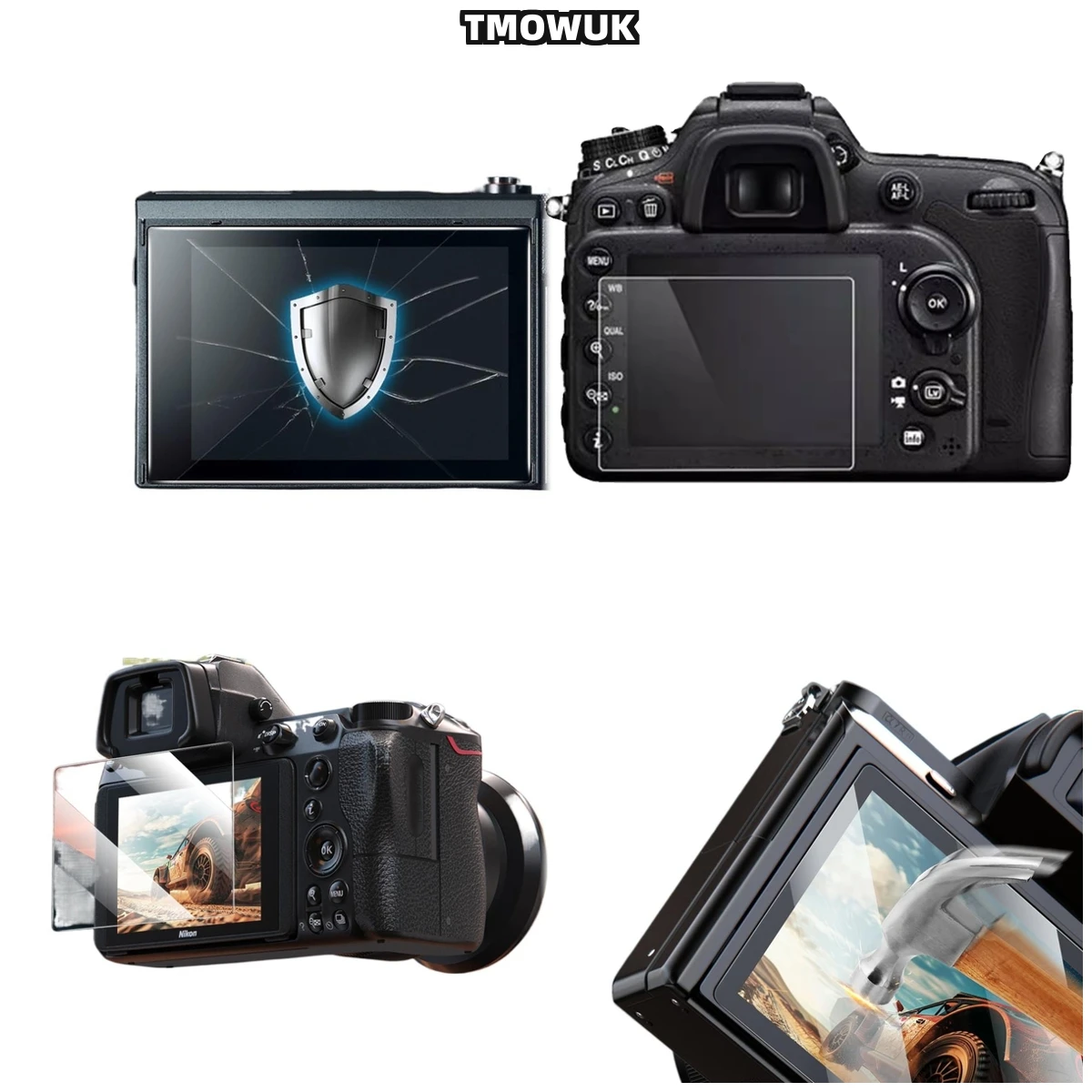 

For Nikon Z30 ZFC Anti-Blue Light Privacy Film - Tempered Glass Protector With Anti-Glare & Anti-Slip Surface