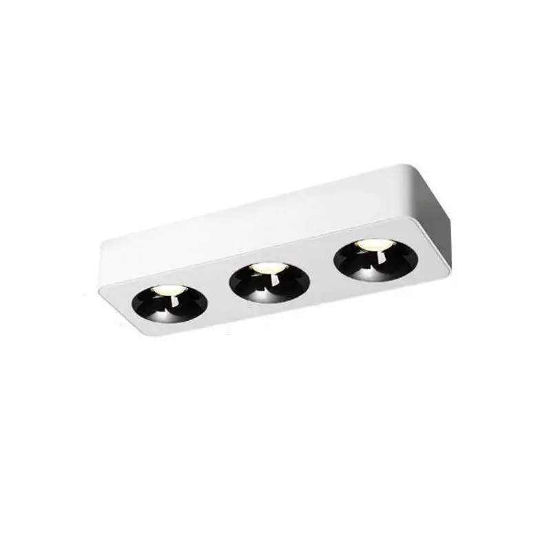 Spot lumineux LED encastrable pour le plafond, éclairage d'intérieur, montage en surface, 10/20/30/40W