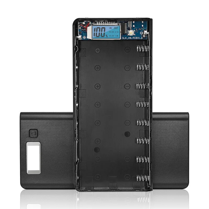 حار شاحن بطارية ليثيوم مجلس LED المزدوج USB 5 فولت 2.4A لوحة دوائر كهربائية مايكرو/Type-C USB قوة البنك 18650 شحن وحدة