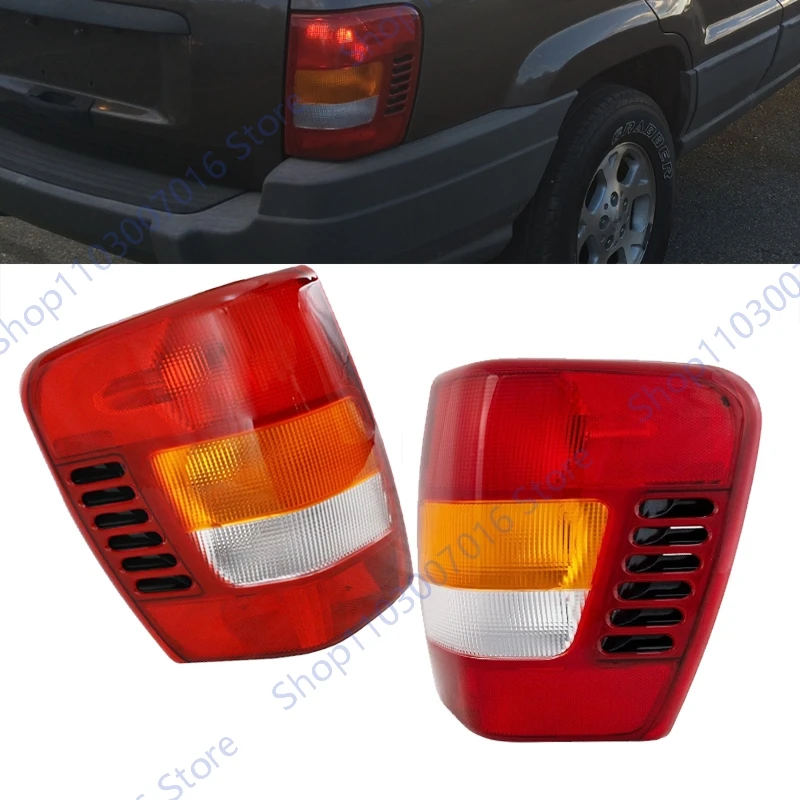 

Rear Tail Light Assembly Reversing Lamp For Jeep Grand Cherokee 1999-2004 Rear Light Turn Signal Headlamp Tail Lamp Without Bulb