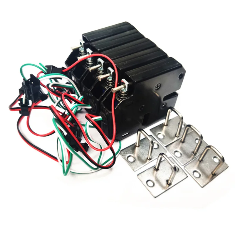 DC 12V 2A Steel Mini Electric Latch Lock - Electromagnetic Control for Cabinets, Drawers & Storage Furniture