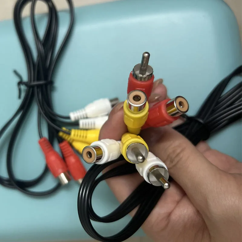 

3RCA Male to Female Extension Cable - AV Composite Video/Audio Extension (Red/White/Yellow)