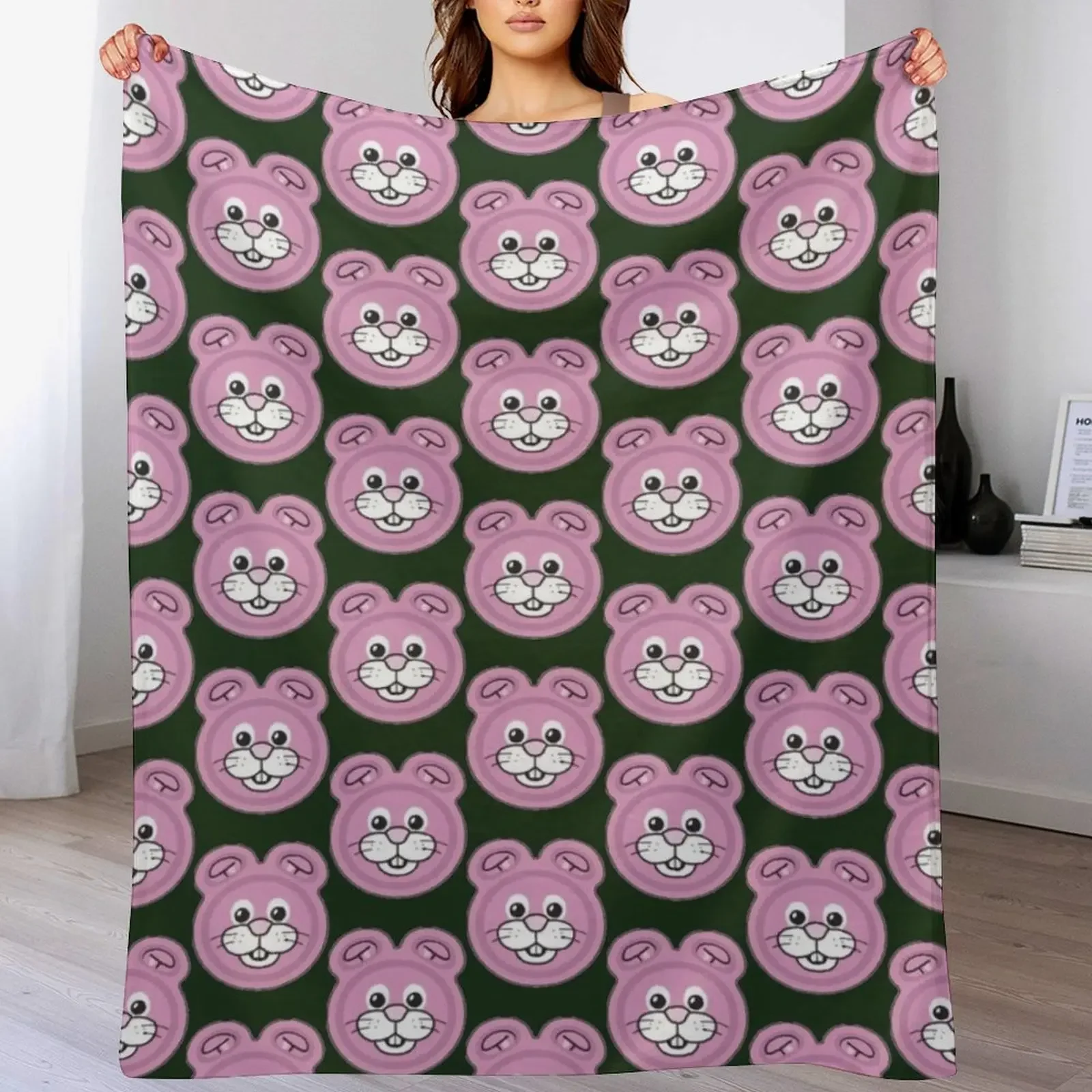 

zoo pals !! Throw Blanket Shaggy Furry Soft Blanket for Bedroom Living Room