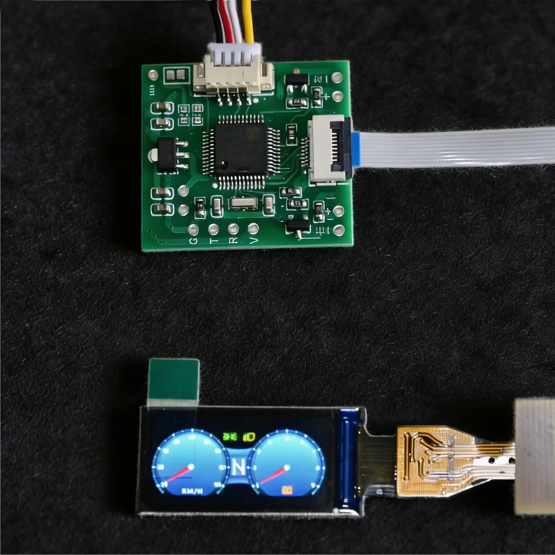 

1 шт. Миниатюрная ЖК-панель приборов 0,96 дюйма, 5-6В, для моделей RC-краулеров/грузовиков/автомобилей, аксессуары для детализации кабины