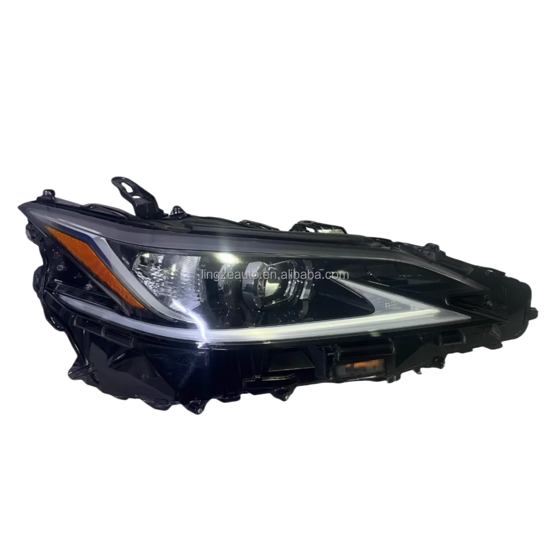 Fit for Lexus ES Headlight 2018-2024 ES Lexus Headlights Lexus ES XZ10 Circular Lens Xenon Headlamp Car Accessories Direct Sales