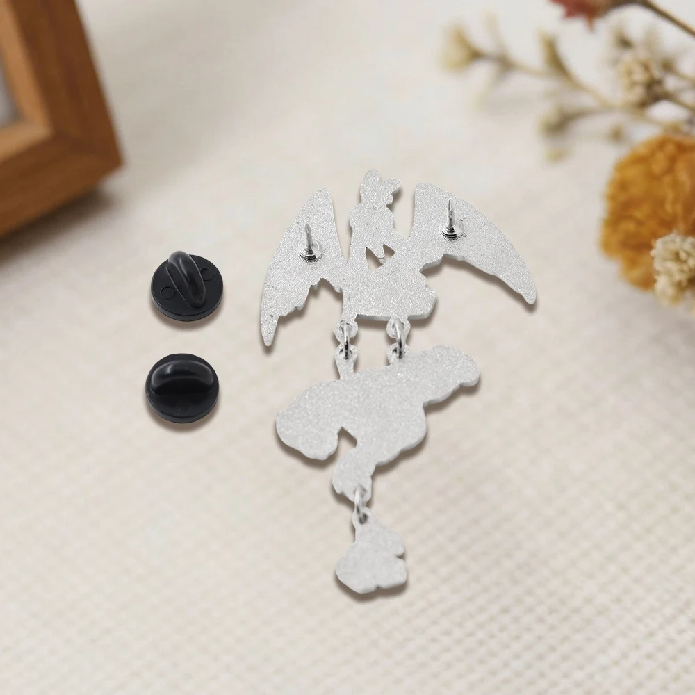 Retro-Spiel Banjoo und Kazoie Emaille-Pin 3-Schicht-Hängebrosche aus Metall Abzeichen Geschenk für Fans für Rucksäcke Kleidung Accessoires Sammlerstück – Detail 11