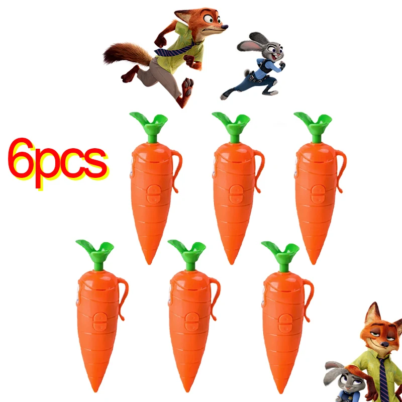 

1-6pcs In Stock Recorder Pen Judy Carrot-Shaped 2-in-1 Ballpoint Pen 60-Second Recording Creative Novelty Stationery Kid Gift@#﻿