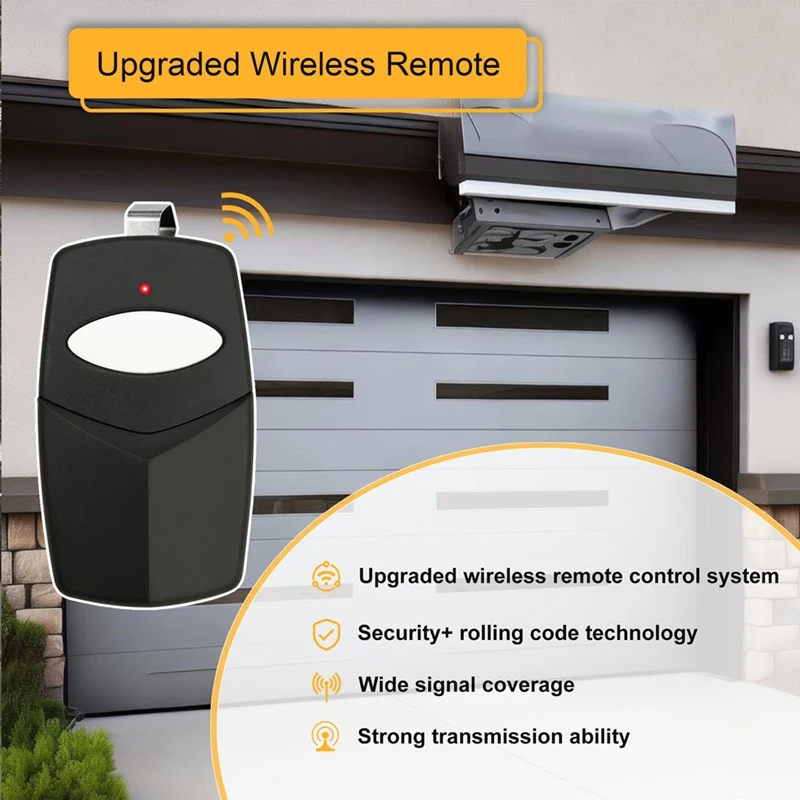 For Linear DTC Delta 3 Remote, 8 Dip Switch Garage Door Opener Remote,Replace DT DTA DTC DTD DT2D DNT00002A,310MHZ,3Pcs