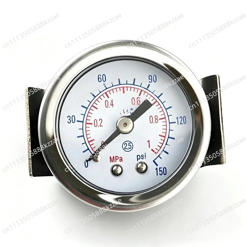 40/50/60 Type Axial Air  Coffee Machine Pressure Gauge Y-40ZU Clamp Pressure Gauge Bracket Barometer 1 Minute 2 Minutes 0-1Mpa