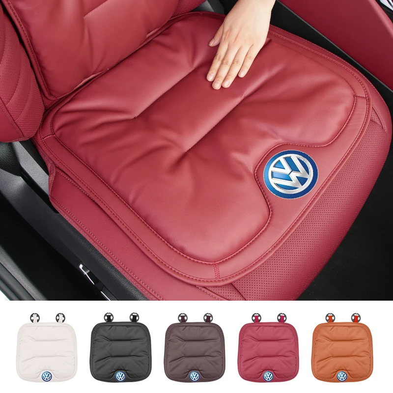 Car Velvet Soft Seat Cover Front Rear Cushion Protector Pad For VW GTI Polo Passat Scirocco Golf Tiguan Jetta T-ROC Touareg Tour