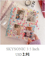 SKYSONIC A5 Reißverschluss-Binder zum Sammeln von Büchern, Nachfüll-Organizer, DIY-Tagebuch, Milchprodukte, transparent, Fotoalbum-Organizer, Schreibwaren – Detail 8