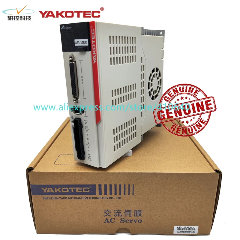 Yako ac Server Motor 1000w Servo Drive As310bai Trabalhar com As2mj08-0830b-g321 entre em Contato Conosco para Outros Modelos 100 Genuine