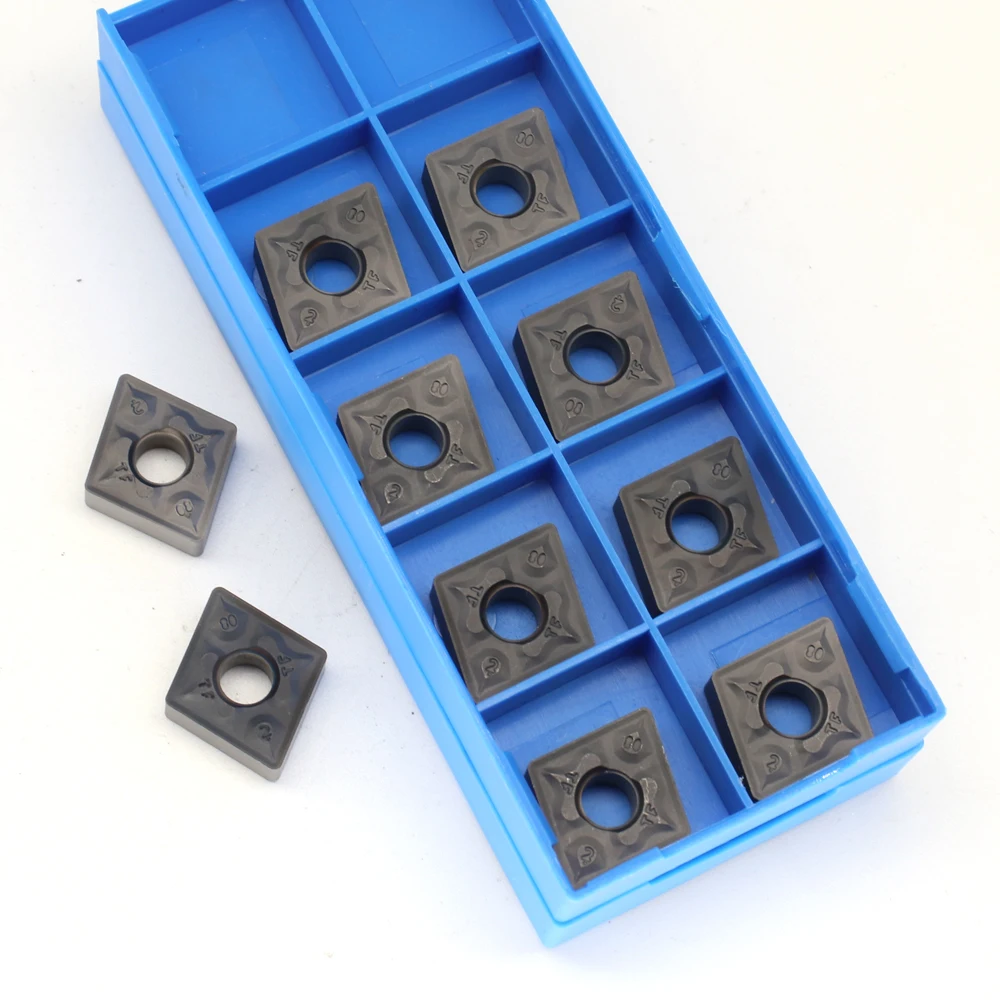 10PCS CNMG120404 / CNMG120408 TF IC907 / IC908 초경 인서트 스테인레스 스틸 가공 선반 도구 CNC 선반 도구