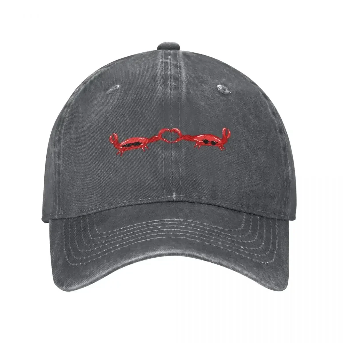 

Crab Heart Baseball Cap Golf Hat Hat Man Luxury Men's Caps Women's