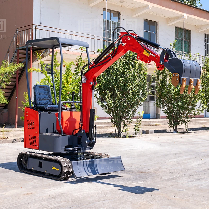 Imagem -03 - Mini Escavadeira para Esteira Doméstica Micro Digger Hidráulica Alta Qualidade Tonelada 12 Tonelada Vendas Diretas da Fábrica