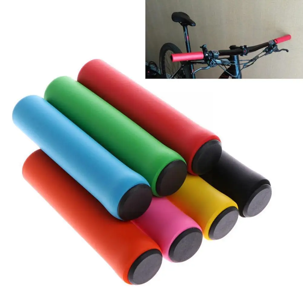 1pair Bicycle Handlebar Cover Anti Slip MTB Mountain Cover Support Grips Part Bike Grips Bike Strong Handlebar E8Z2