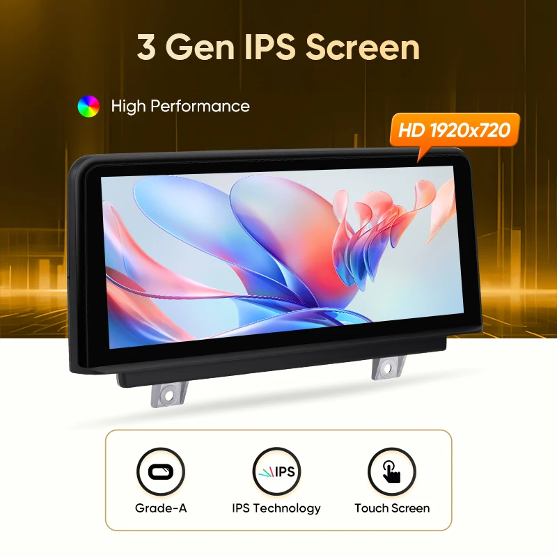 AINAVI F30 Carplay para BMW F30 Android Auto F31 F32 F33 F34 F35 F36 NBT ID6 2011-2017 Radio Multimedia para Auto con Pantalla Táctil HD IPS 5