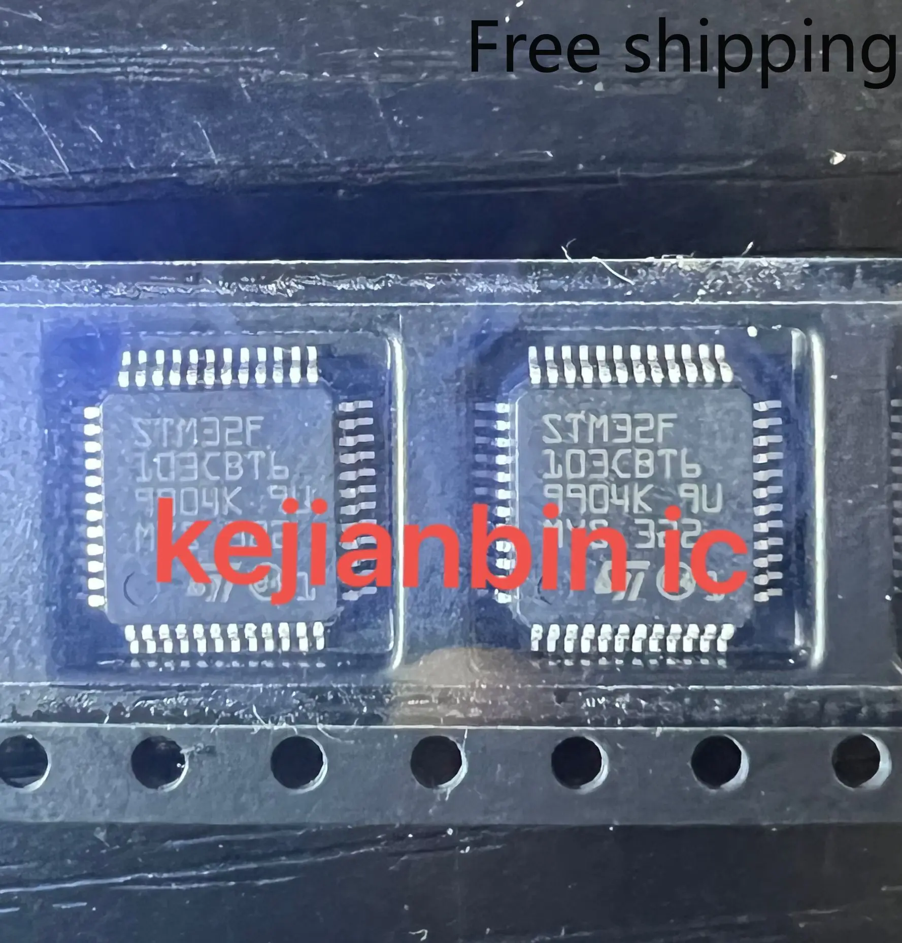 10pcs/lot STM32F103 STM32F103C8T6 STM32F103CBT6 LQFP48 100% NEW Brand New Original In Stock.