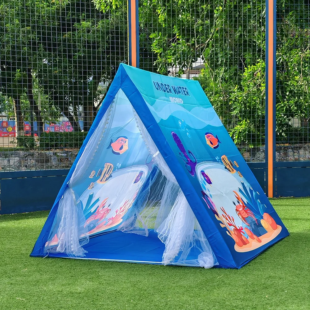 Tente triangulaire, maison de jouets, tissu conique, Communication interactive Parent-enfant, meilleurs jouets de fête en famille