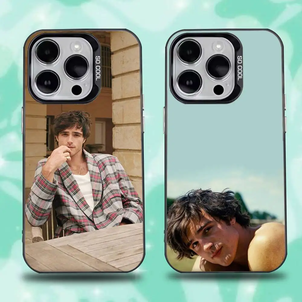 

Jacob Elordi Actor Phone Case For iPhone 16,15,14,13,12,11,Mini,Pro,E,SE4,XS,MAX Black Candy Matte Cover