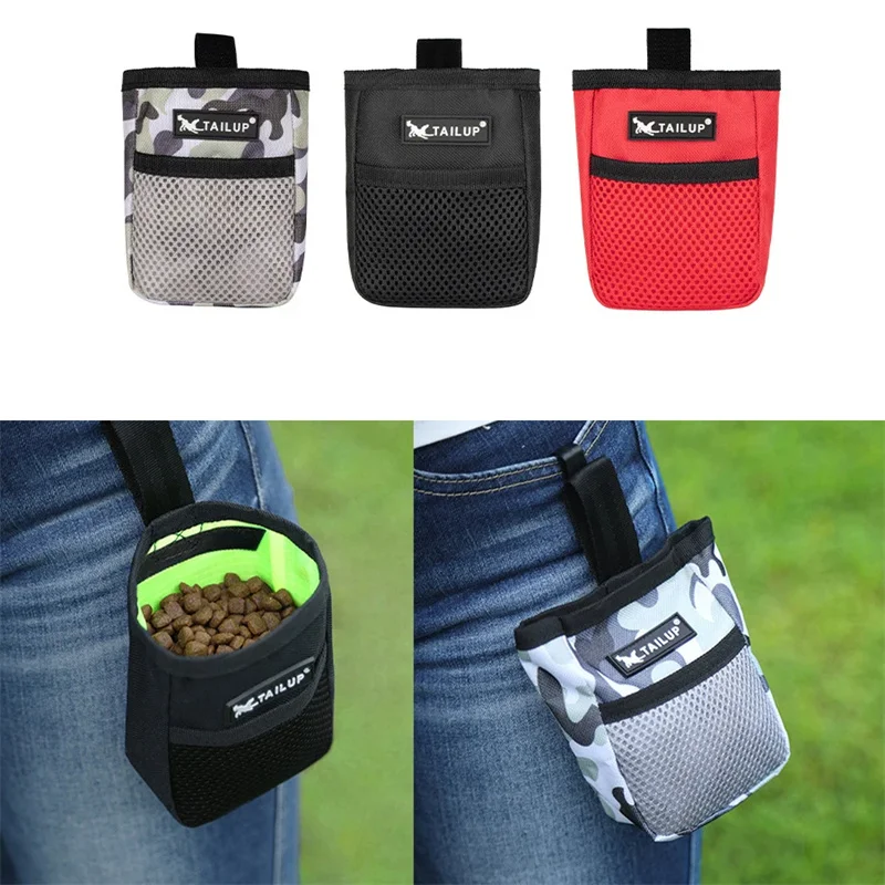 

Pet Dog Puppy Training Treat Snack Bait Pet Feed Pocket Pouch Obedience Agility Pouch Food Bag Pocket Snack Reward Waist Bag