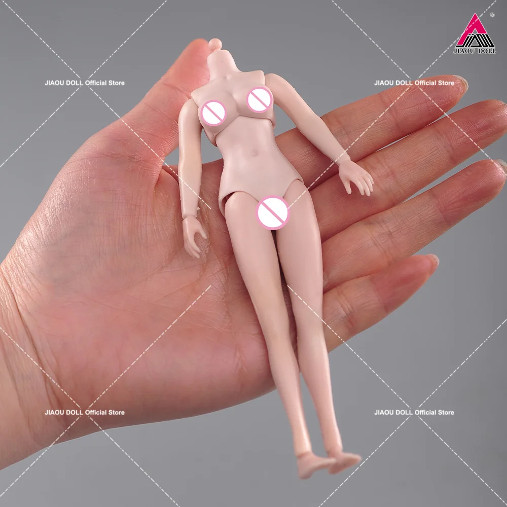 1/12 Skala Super elastyczne kobiece silikonowe ciało 6'' Żołnierz Duża średnia mała pierś Opalenizna Figurka akcji Lalka