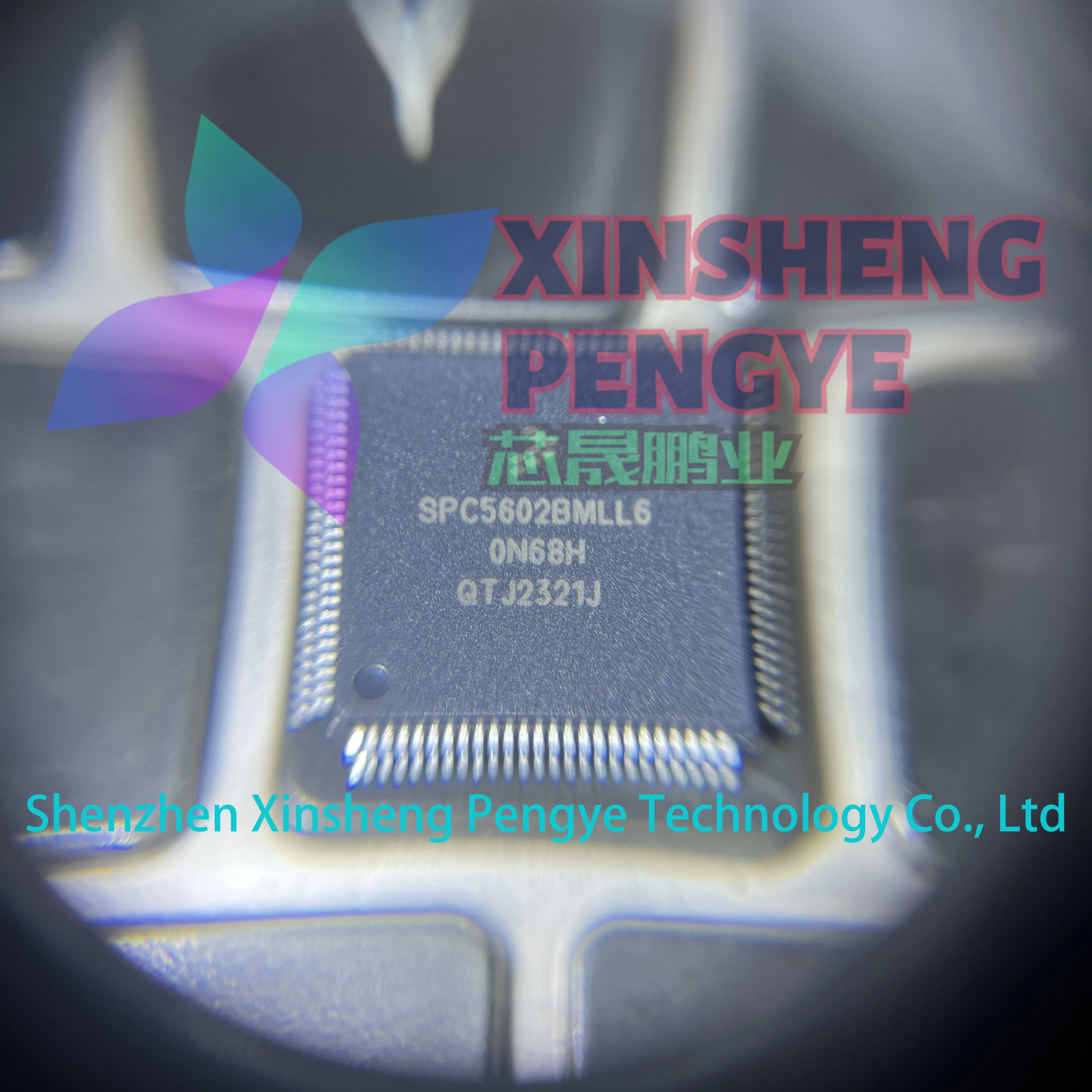 100% New and Original SPC5602BK0MLL6 SPC5602BK0MLL6R Marking SPC5602BMLL6 LQFP-100 256KB Flash 32Bit Microcontroller IC In Stock