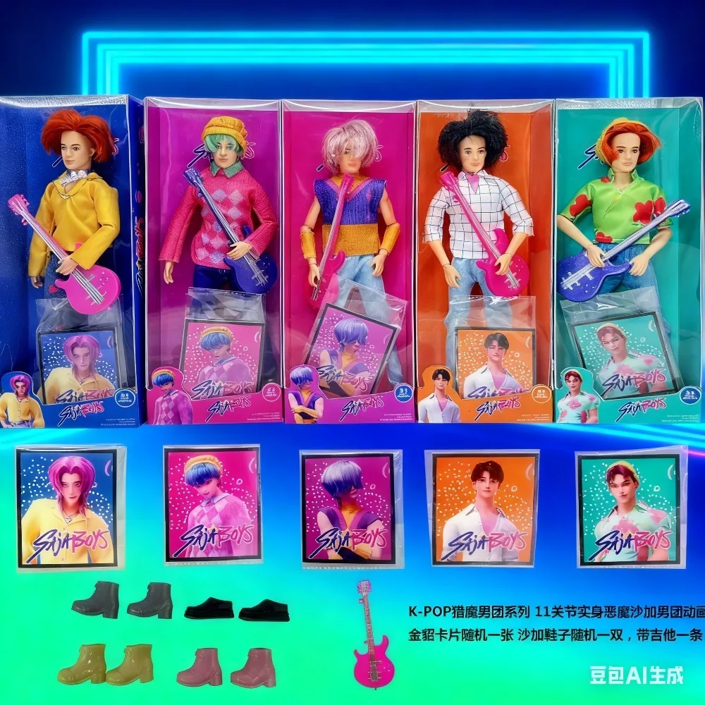 Demon Saga Anime Poseable Figure 11 Joints K-POP هدية قابلة للجمع لقضاء عطلة عيد الميلاد