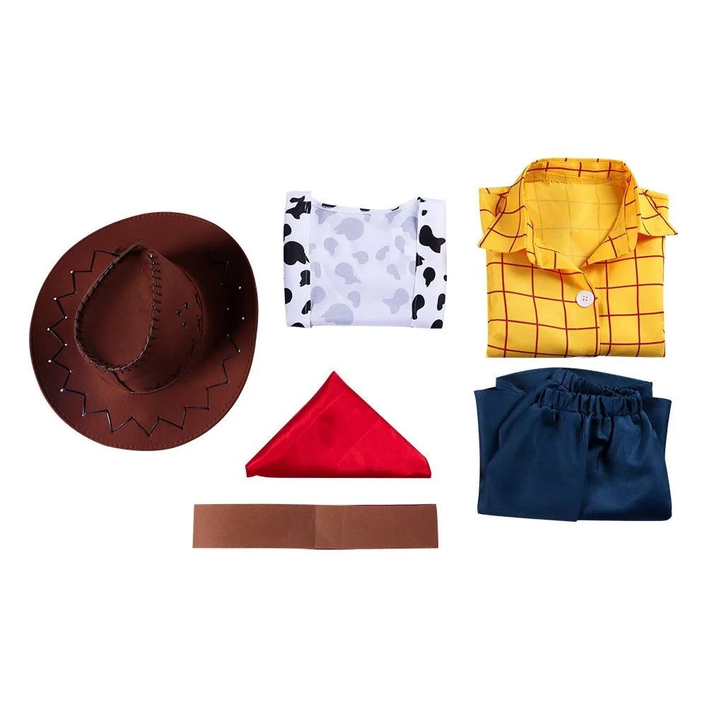 Toy S Cowboy eriff Woody Costume Children's Stage Performance loween Costume orm Unbranded 2024 Spring Collection
