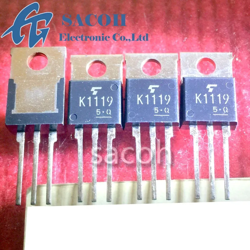 Refurbished Original 10Pcs/Lot 2SK1119 K1119 OR 2SK1118 2SK1117 2SK1116 2SK1115 2SK1114 2SK1113 2SK1112 TO-220 1000V 4A MOSFET