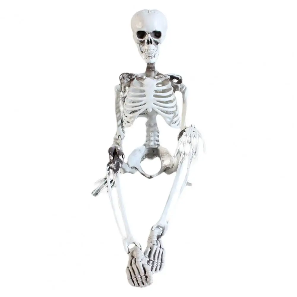 All-weather Plastic Skeleton Realistic Bone Skeleton Decorations for Haunted House Indoor/outdoor for Fall for Halloween