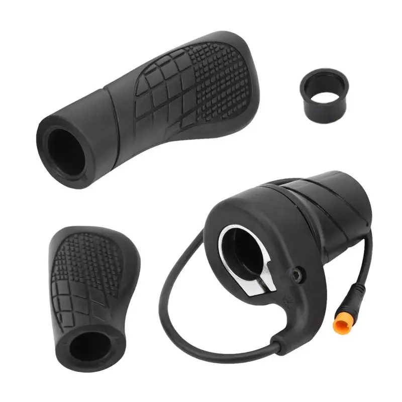 

Throttle For Ebike 20X Portable Right Handle Throttle Handlebar Grip Twist Modified Thumb Throttle Part Waterproof Twist