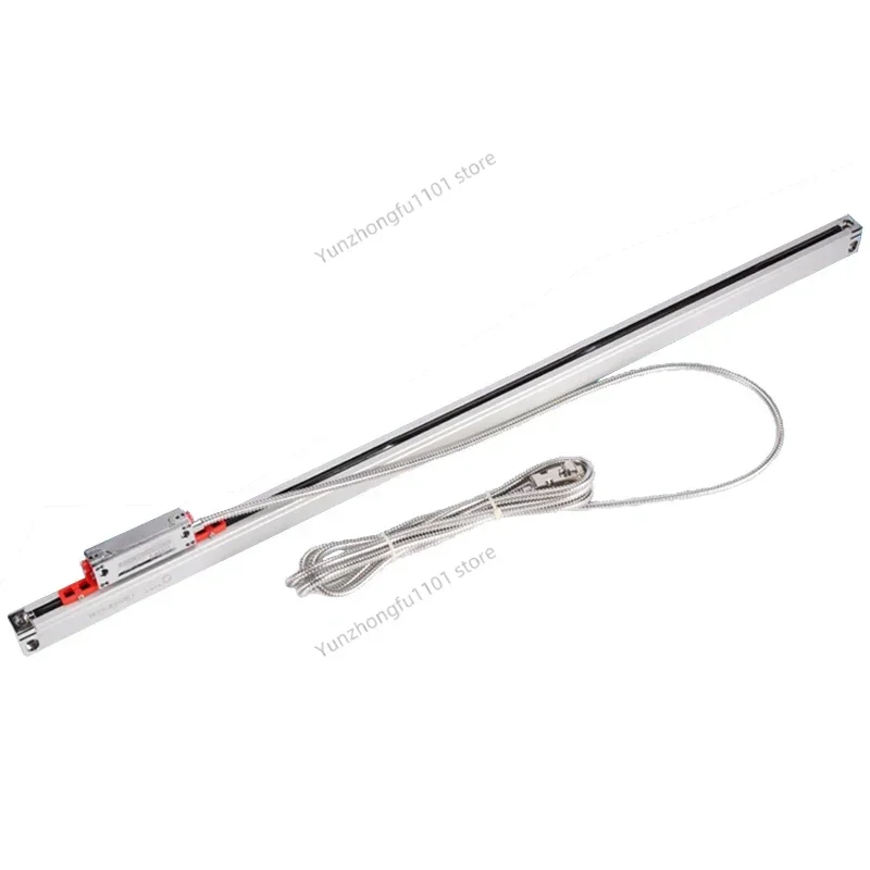 KA300 Linear Scale, 0.005mm Optical Grating Ruler TTL Encoder Sensor for DRO Lathe Milling Machine, 70mm - 1020mm