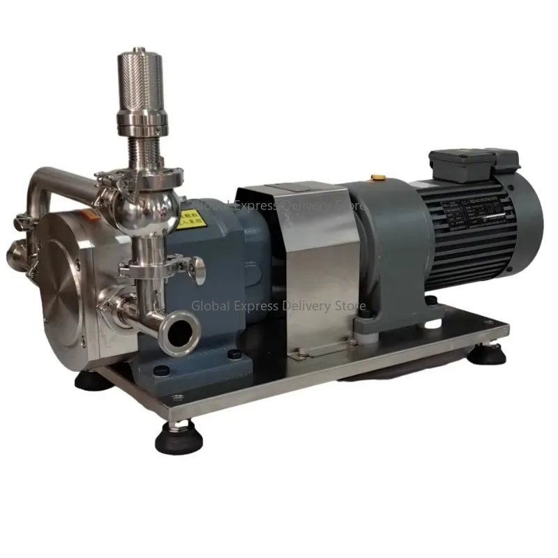 

Food Grade Stainless Steel SS304 SS316L High Viscosity Lobe Gear Pump Rotary Lobe Pump With Safety System