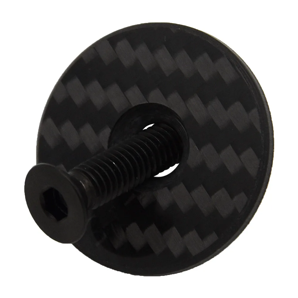 Ultraleichte Vollcarbon-Fahrrad-Vorbauabdeckung Steuersatz-Deckel für Rennrad MTB 1-1/8 Zoll Gabelrohr Kompatibles Fahrradzubehör – Detail 5