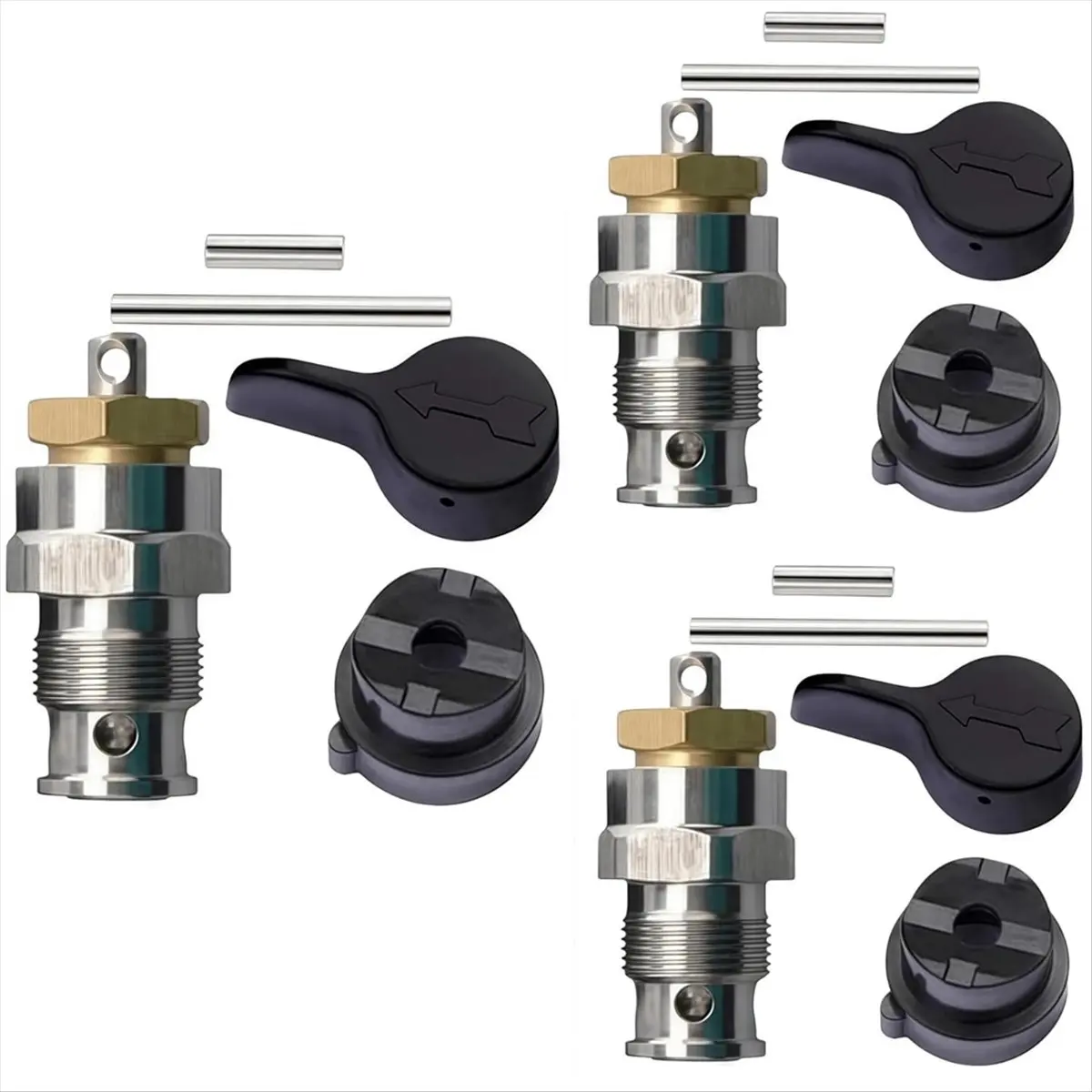 DT127 TRENDY~3 Pack 235014 Prime Valve Drain Valve for 395 Prime Valve,for 230 395 490 3400 Airless Paint