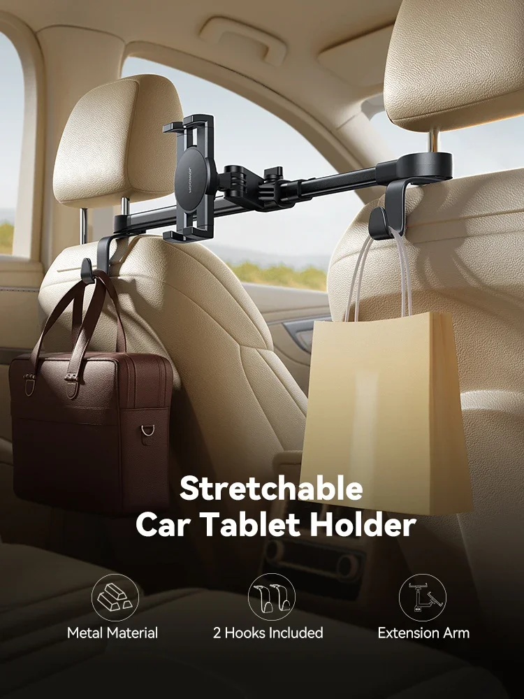 Joyroom Auto Tablet Telefon Halter Ständer Halterung Rücksitz Kopfstütze Telefon Halterung für iPad Rücksitz Universal 4,7-13" Geräte