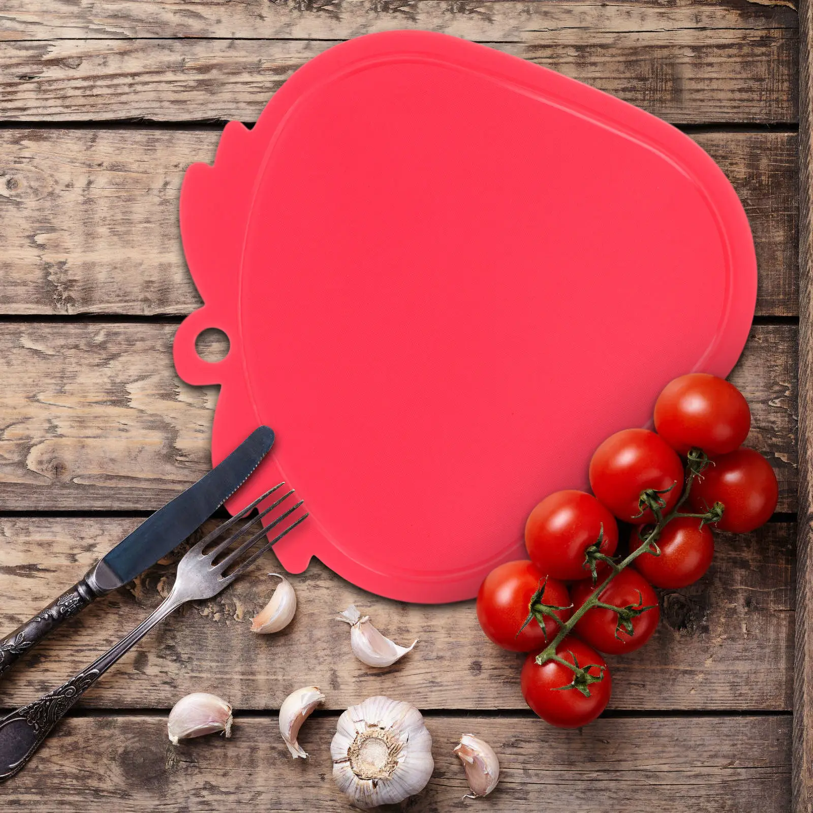 2pcs Plastic Chopping Board Small Cutting Boards for Kids Fruit Shape Cooked Meat Cutting Mat Kitchen High Grade PP