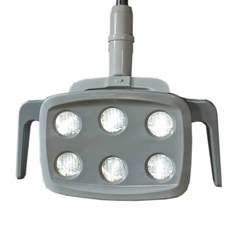 6LED stomatologiczne LED lampa lampa dentystyczna dla stomatologii lampka operacyjna krzesło indukcyjny reflektor na podczerwień pielęgnacja jamy