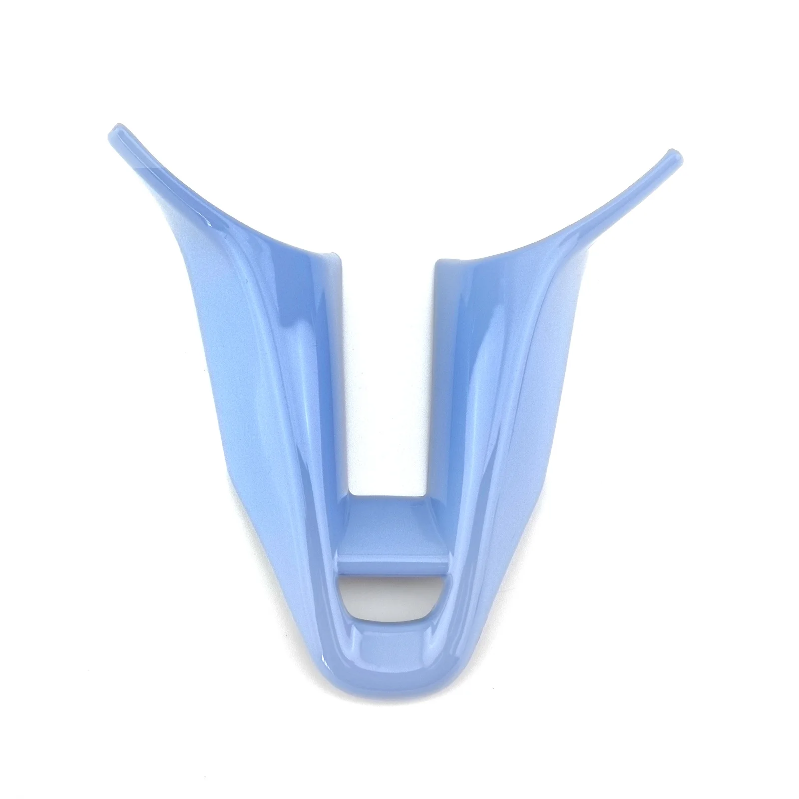 

Interior Styling Accessories Blue Car Steering Wheel Chin Trim Frame Cover For Hyundai i20N Kona N Elantra N