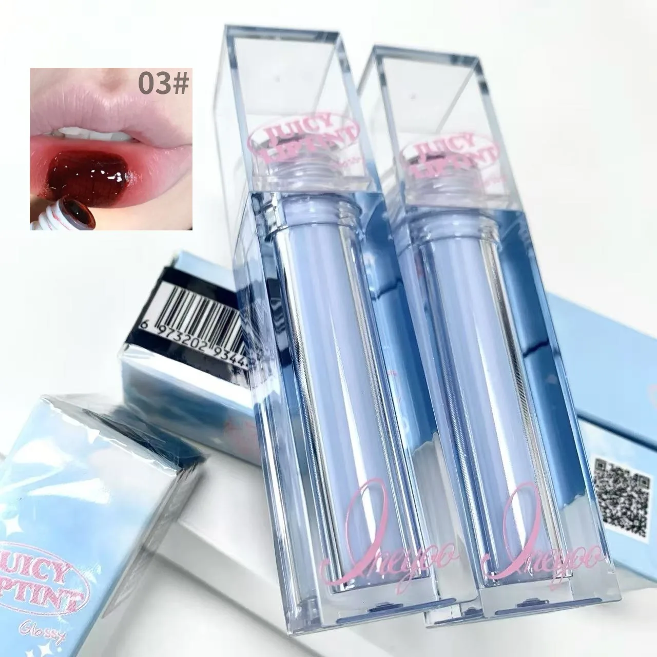 ミラーパールリップグロス防水長期的な保湿口紅シャイングリッターリップグロス女性メイクアップ化粧品