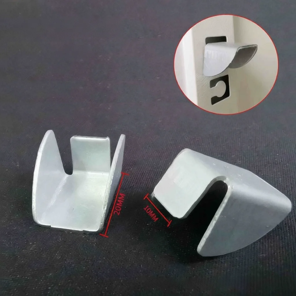Steel Partition Hook Shelf Support Clip Metal Cabinet Locker Storage Bracket Fixing Replacement Parts For Storage