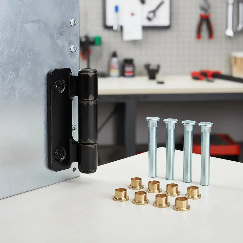 Car Door Hinge Pins Bushing Repair Assembly Kit Set For Navarra 97-05 D22 Automobile Repair Accessories