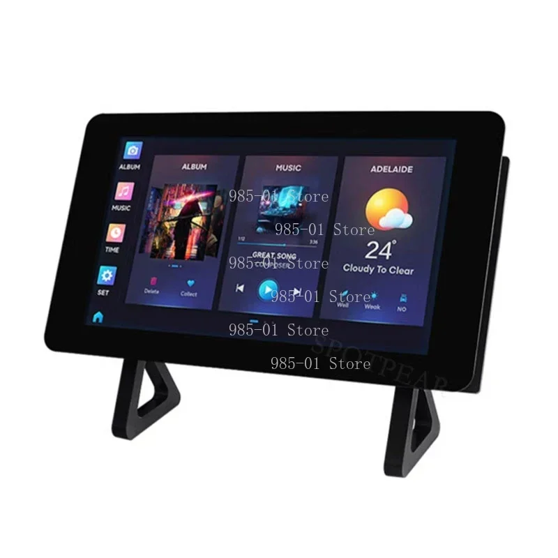 Android 10 Inch Smart Home Touch Screen Panel PoE RS485 Flush Mount Home Automation Controller