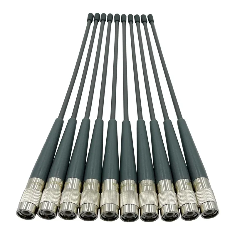 10PCS New 460MHz TNC Port Antenna Hi-target Whip Rod 4dbi 450-470MHZ GPS GNSS V30 60 90 F61 F66 Antenna Survey Instruments