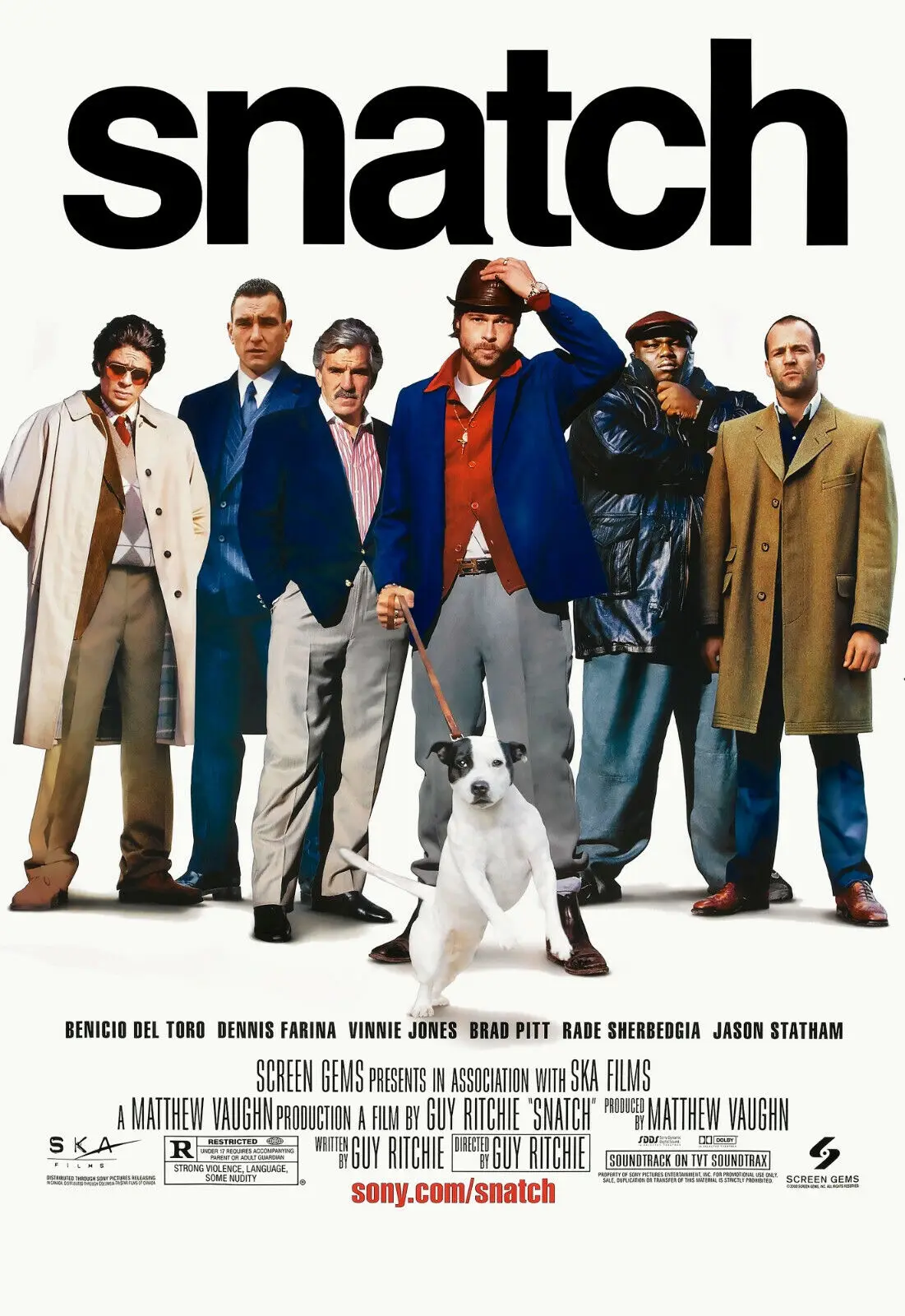 Snatch MOVIE Art Picture Print Silk Poster, Home Wall Decor