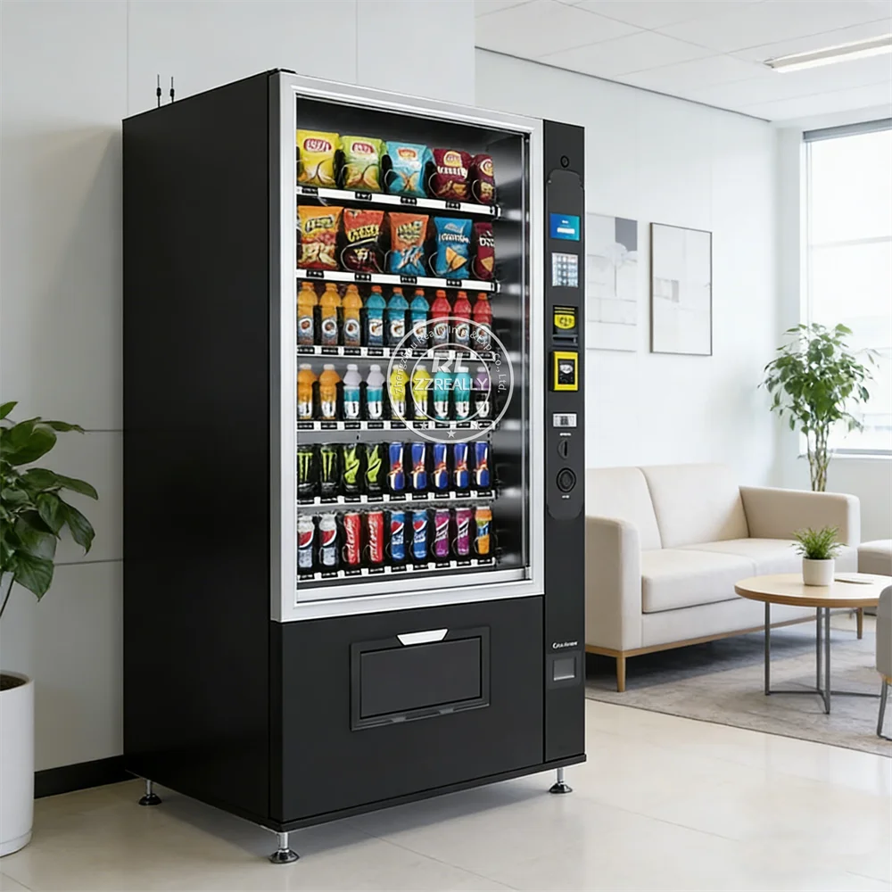 

Energy Saving Beverage Snack Vending Machine Automatic Drink Snack Self Service Vending Machine